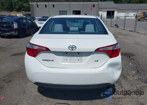 2014 Toyota Corolla Le from USA, damaged, VIN 2T1BURHE2EC026842